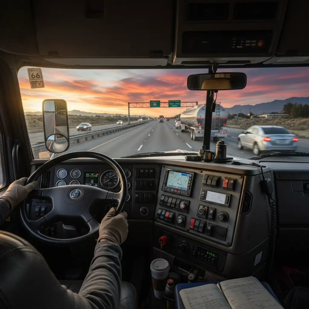 大型トラック運転手